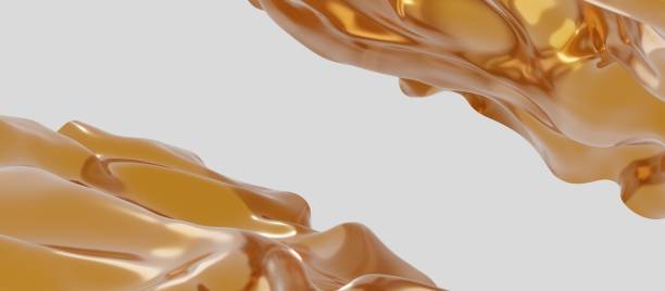 istock golden wave texture shiny sheet shiny surface luxury background 3D illustration 1404471721