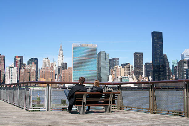 istock Midtown Manhattan skyline on a Clear Blue Day 140447233