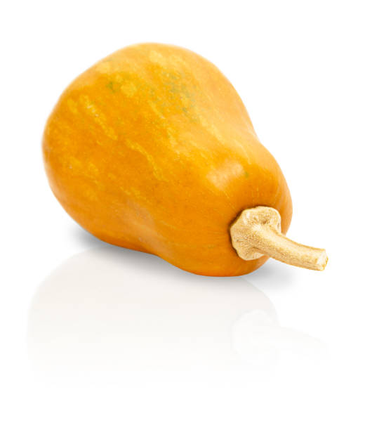 istock Orange pumpkin isolated on white 1404472346