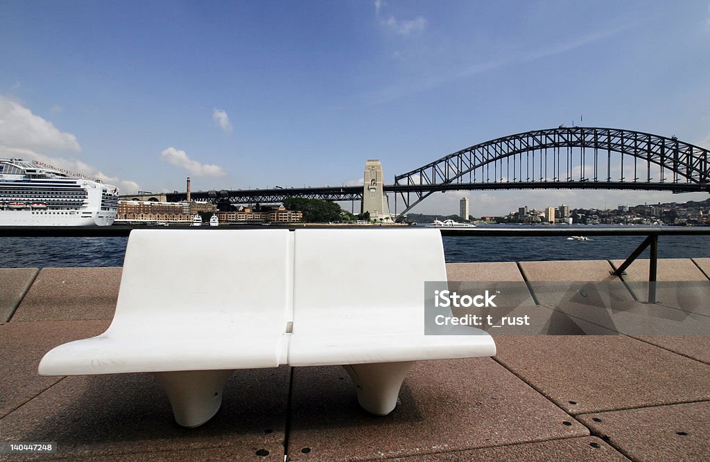 Blanco banco: Puente del Puerto de Sídney - Foto de stock de Australia libre de derechos