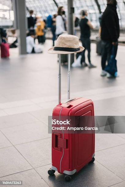 Travel And Tourism Concept Stock Photo - Download Image Now - Suitcase, Berlin, Adventure