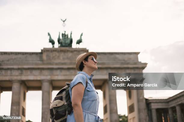 Travel And Tourism Concept Stock Photo - Download Image Now - 40-44 Years, Adult, Adults Only