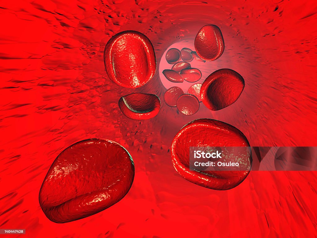 レッドの血液細胞 - 3Dのロイヤリティフリーストックフォト