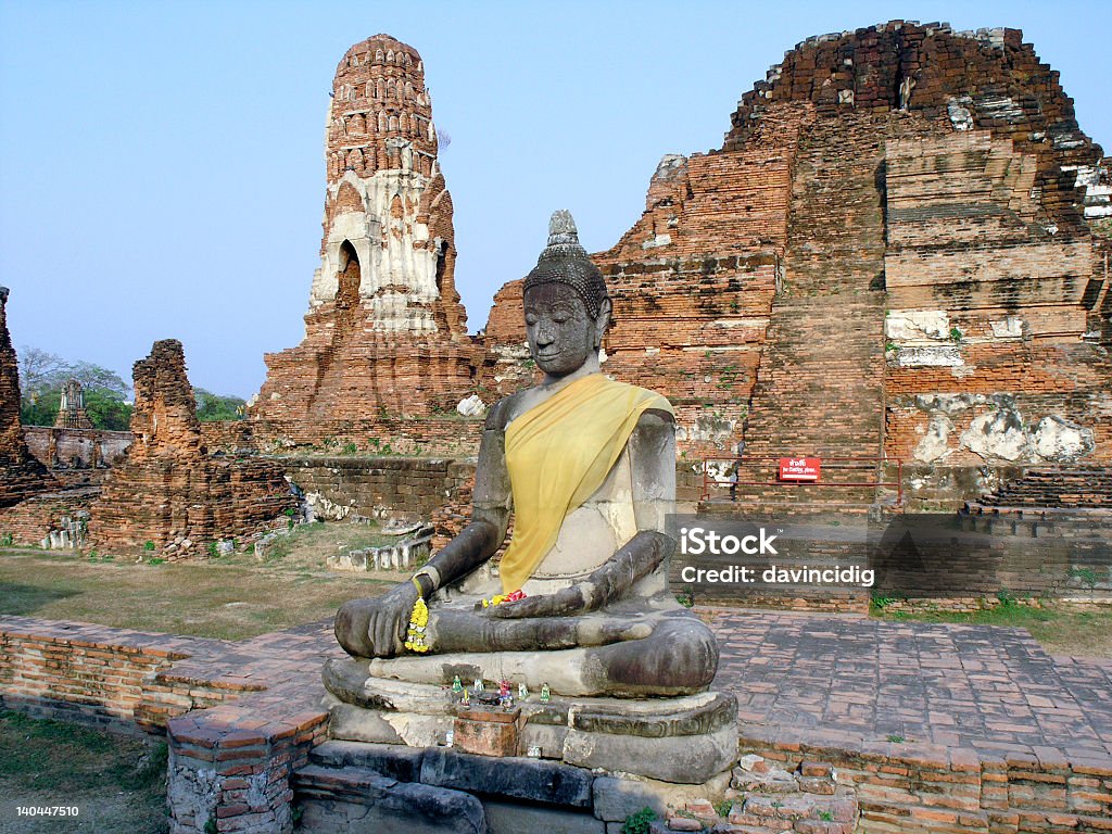Ayutthaya - Lizenzfrei Achtsamkeit - Persönlichkeitseigenschaft Stock-Foto