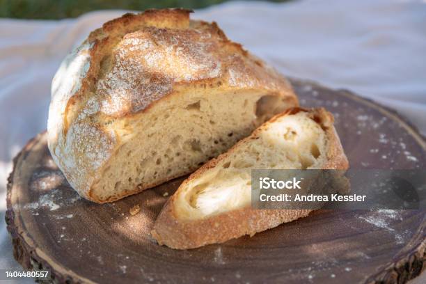 Sourdough Loaf Stock Photo - Download Image Now - Loaf of Bread, Artisanal Food and Drink, Rustic