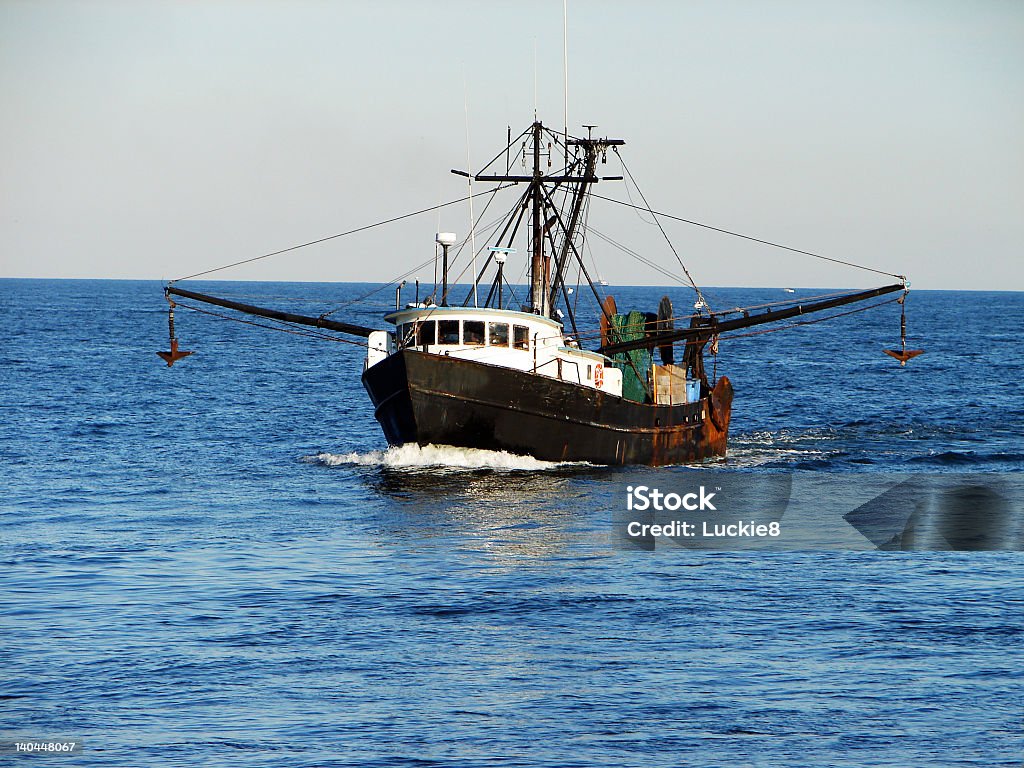 Fischerboot - Lizenzfrei Auf dem Wasser treiben Stock-Foto
