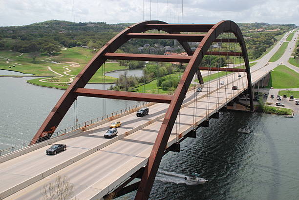 остин 360 мост - pat mcdonald стоковые фото и изображения