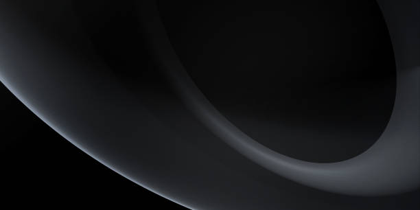 istock Dark color abstract background in minimalist style made from blue and white color lines, waves. 1404482503