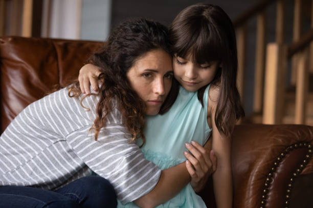 istock Sad unhappy Latin mom feeling depressed, frustrated, upset 1404482898