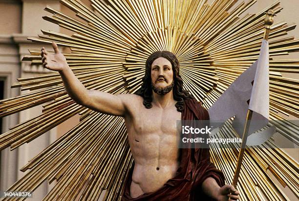 Procession In Tarquinia Revive Christ Stock Photo - Download Image Now - Christianity, Cultures, Easter