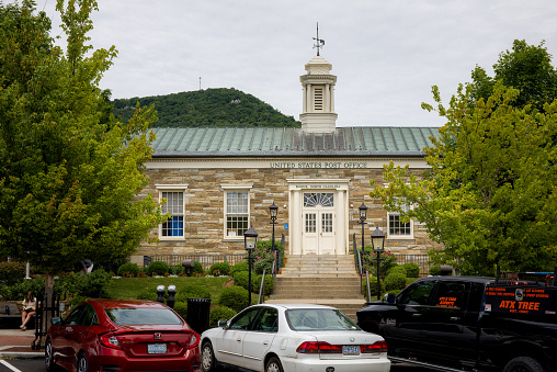 Watauga County Administration: Boone Post Office building.