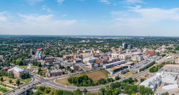 istock Aerial Cityscape, Brantford, Canada 1404493355