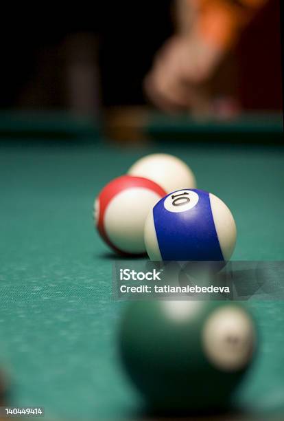 Pool Balls Closeup Stock Photo - Download Image Now - Arts Culture and Entertainment, Close-up, Competition