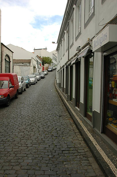 istock Old homes in an Azores village 140449510