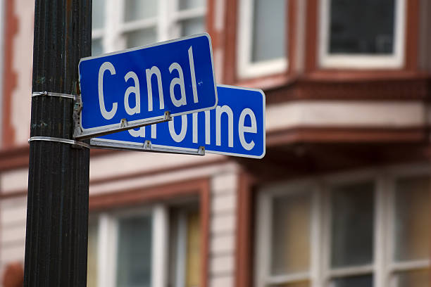 istock Canal street sign 140449642