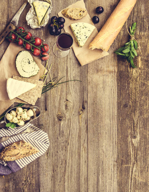 istock French snacks on a wooden table 1404497636