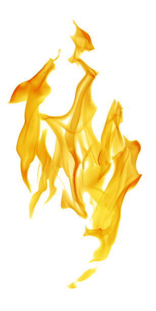 istock isolated on white abstract dark orange fire 1404499153