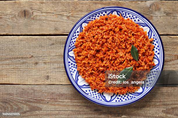 Jollof Rice Stock Photo - Download Image Now - Rice - Food Staple, African Culture, Nigerian Culture