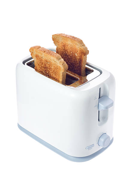 istock Toaster with two slices of bread 140450407
