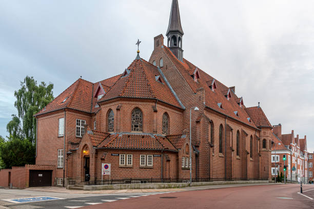 istock Sct. Norberts church in Vejle 1404506632