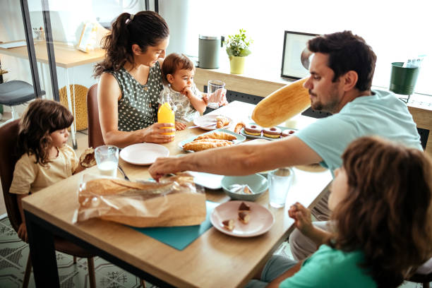 istock Family's breakfast at home! 1404506646