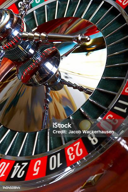 Closeup Of A Roulette Wheel Stock Photo - Download Image Now - Absence, Activity, Addiction