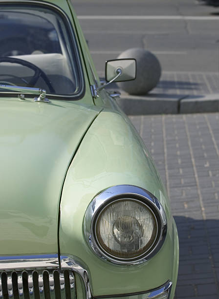 istock Fragment of retro car 140450994