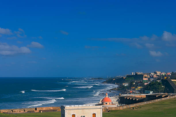 istock Ocean view from Old San Juan 140451538