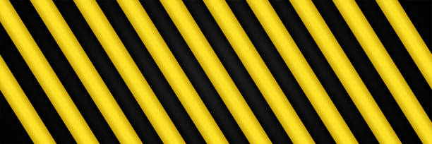 istock Abstract yellow metal glossy geometric shapes on dark background 1404517727