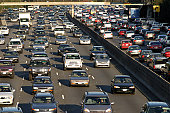 Traffic jam in Los Angeles