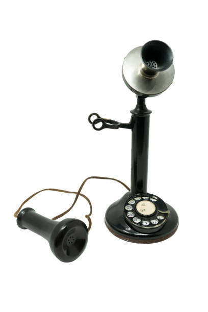 Antique Phone stock photo
