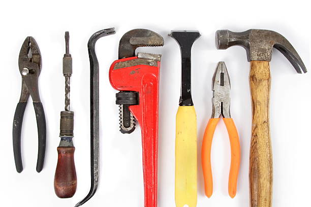 istock Tackling home repairs, for border or background use 140452139
