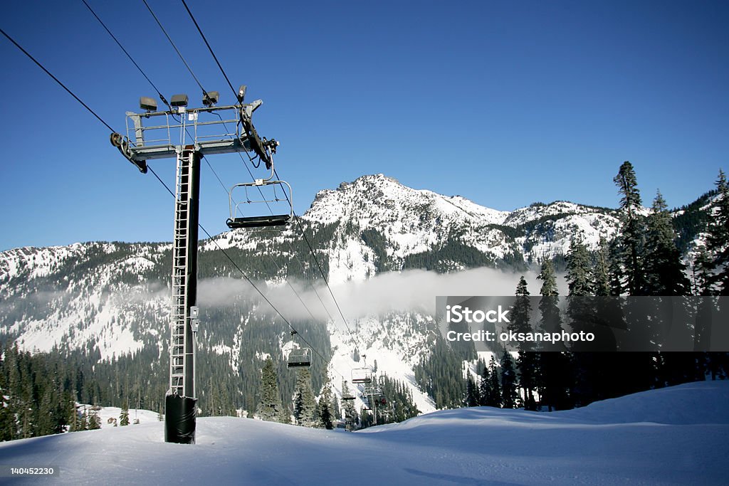 Ski Mountain - Zbiór zdjęć royalty-free (Snoqualmie)