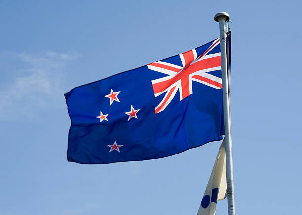 istock New Zealand Flag in Breeze 140452469