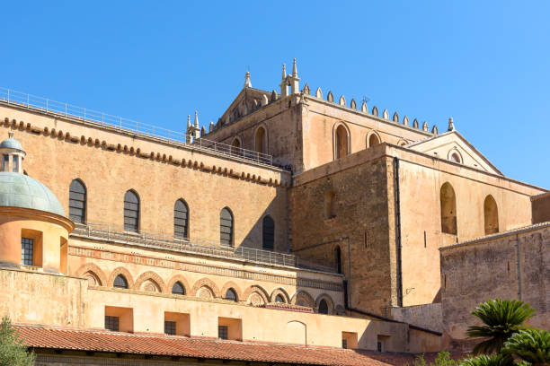 istock Closeup of Monreale Abbey building 1404524771
