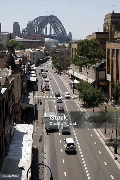 Droga Do Sydney Harbour Bridge - zdjęcia stockowe i więcej obrazów Australia - Australia, Bez ludzi, Cegła