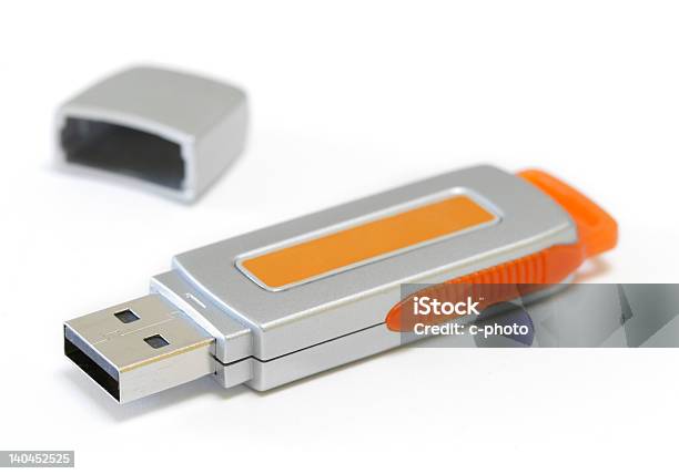 Usb 키 흰색 바탕에 그림자와 0명에 대한 스톡 사진 및 기타 이미지 - 0명, USB 메모리, USB 케이블