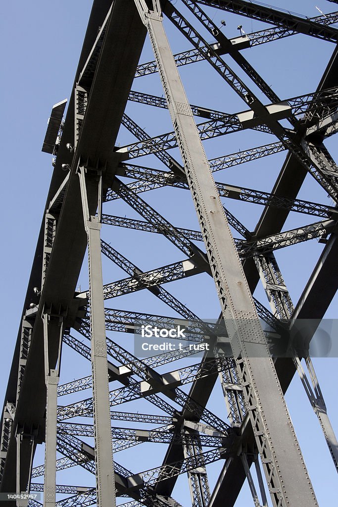 Ponte del porto di Sydney - Foto stock royalty-free di Acciaio