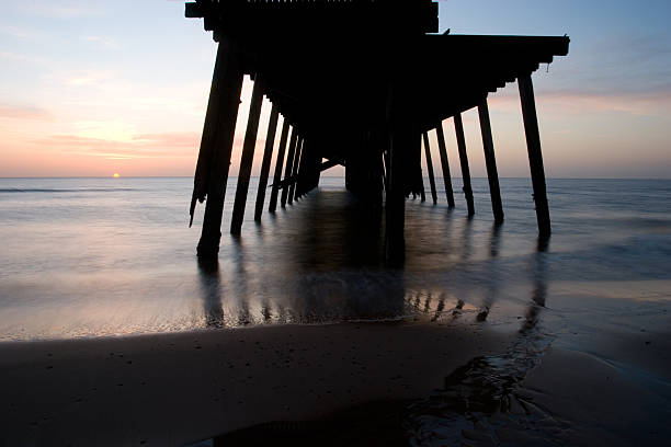istock Sunrise underneath Claremont pier 140453117