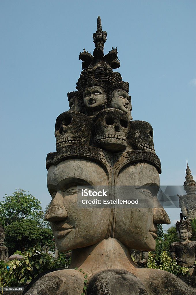 Buddha Park, der laotischen Hauptstadt Vientiane - Lizenzfrei Asiatischer und Indischer Abstammung Stock-Foto