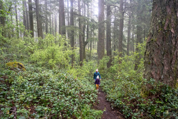 istock Mother and daughter exploring nature 1404535434