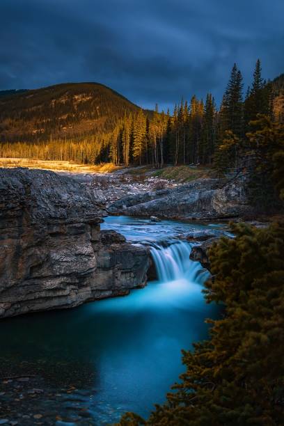 istock Moody Long Exposure By Elbow Falls 1404538177