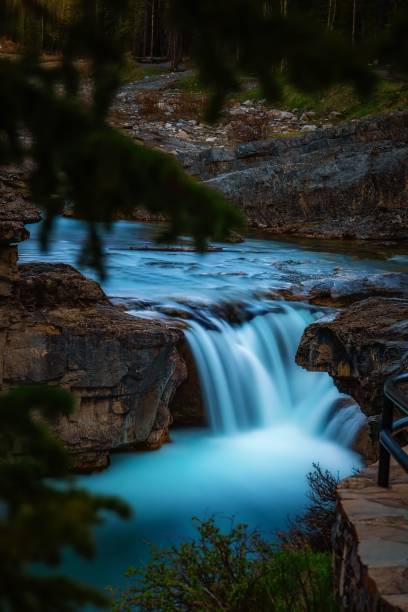 istock Long Exposure View Of Elbow Falls 1404538357