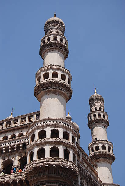 Two Minarets stock photo