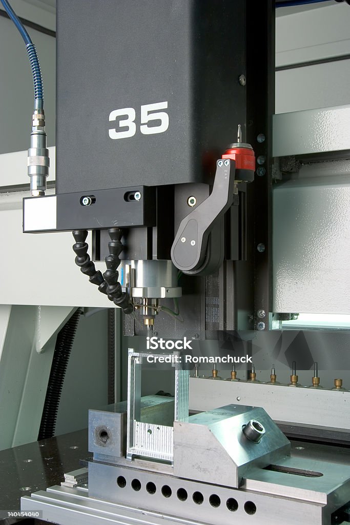 Fabrik molding Maschine - Lizenzfrei Am Rand Stock-Foto