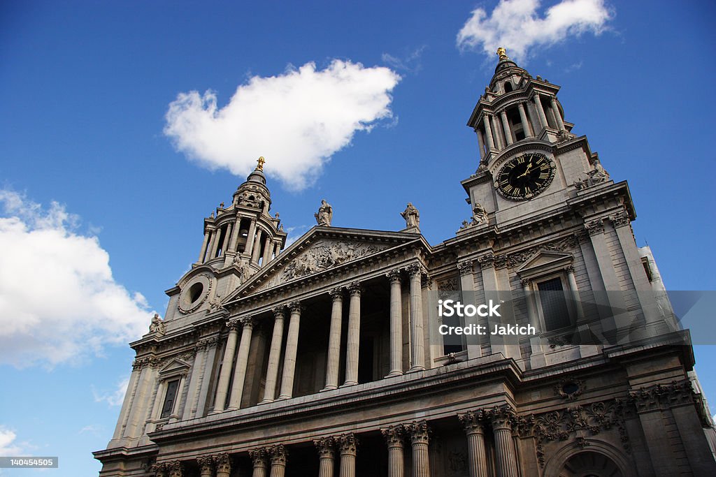 Catedral de St Paul - Foto de stock de Azul libre de derechos