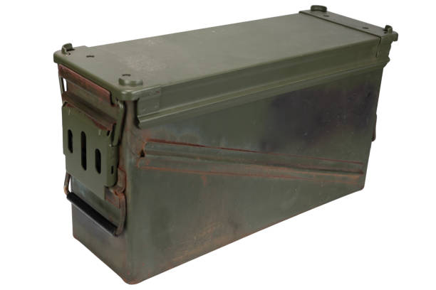 istock Ammo can for 40mm grenade cartidge 1404546787