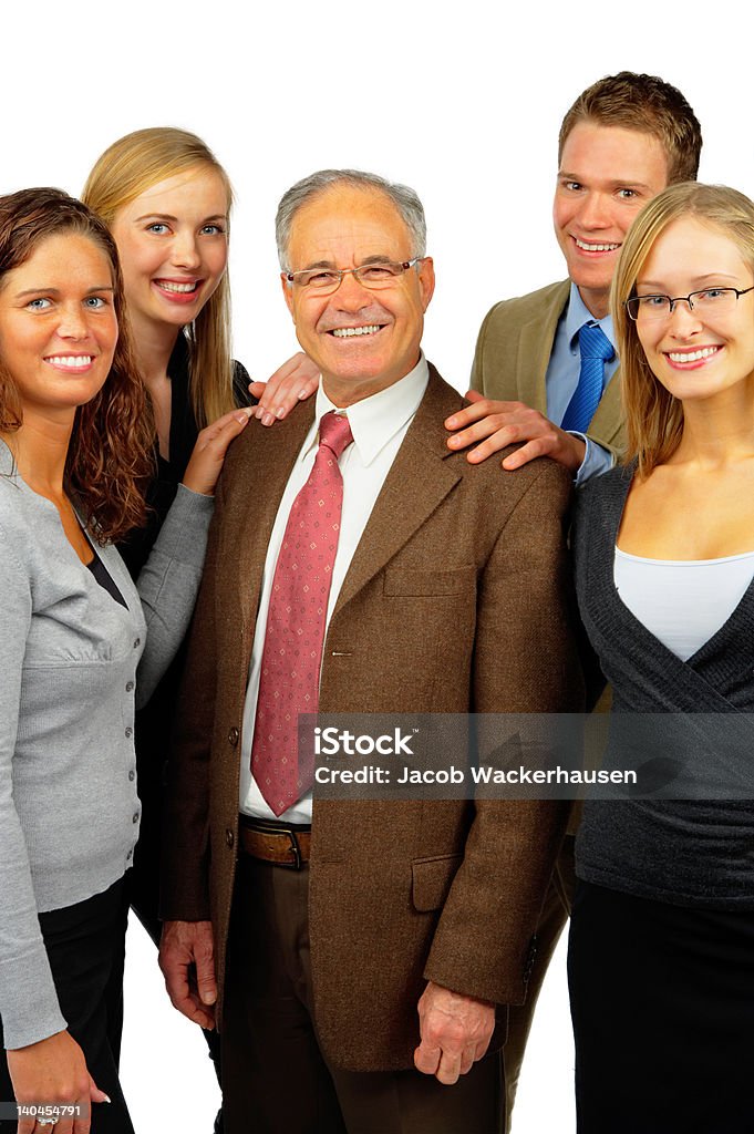 Equipe de negócios sorrindo - Foto de stock de Adulto royalty-free