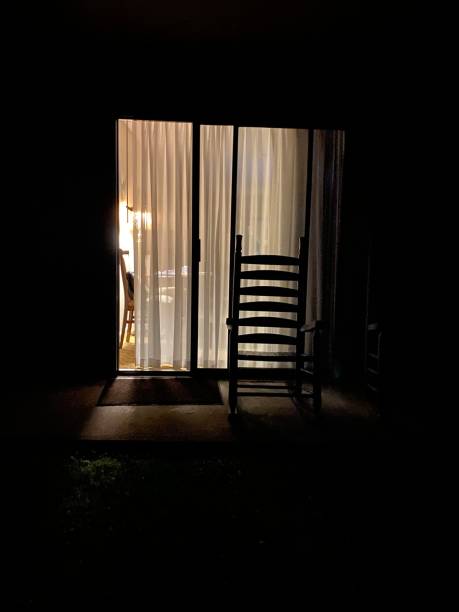 istock Solitary rocker late at night 1404548052
