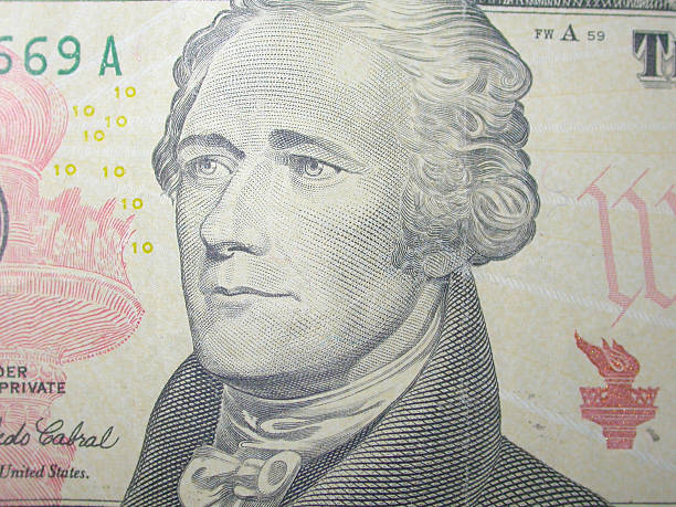 Alexander Hamilton stock photo